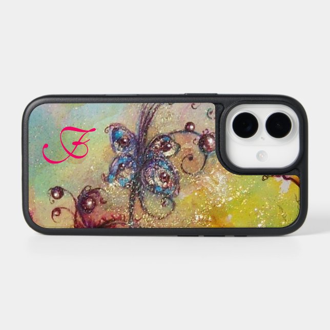 GARDEN OF THE LOST SHADOWS -MAGIC BUTTERFLY PLANT  OTTERBOX iPhone CASE (Back Horizontal)