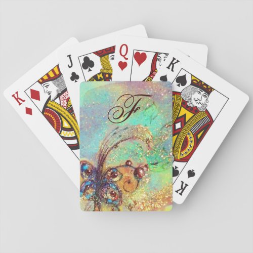 GARDEN OF THE LOST SHADOWS _MAGIC BUTTERFLY PLANT PLAYING CARDS