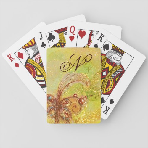 GARDEN OF THE LOST SHADOWS _MAGIC BUTTERFLY PLANT PLAYING CARDS