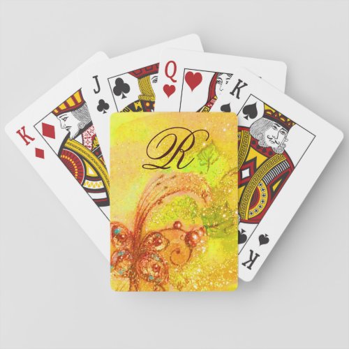 GARDEN OF THE LOST SHADOWS _MAGIC BUTTERFLY PLANT POKER CARDS