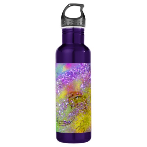 GARDEN OF THE LOST SHADOWS _MAGIC BUTTERFLY PLANT STAINLESS STEEL WATER BOTTLE