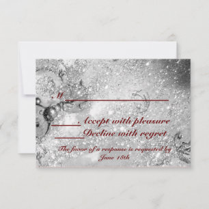 GARDEN OF THE LOST SHADOWS / MAGIC BUTTERFLY RSVP CARD