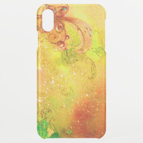 GARDEN OF THE LOST SHADOWS MAGIC BUTTERFLY Yellow iPhone XS Max Case