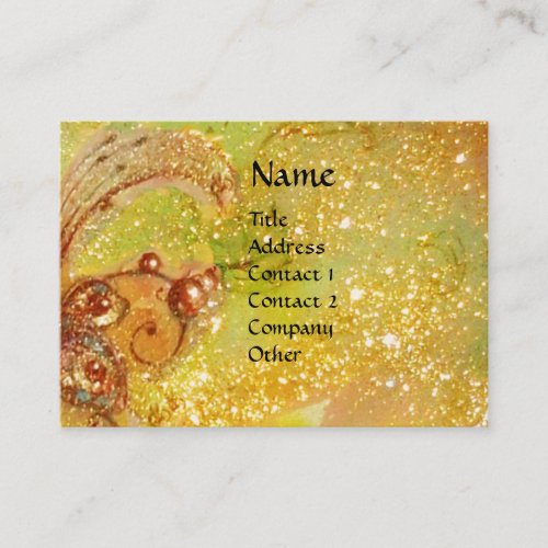 GARDEN OF THE LOST SHADOWS _MAGIC BUTTTERFLY PLANT BUSINESS CARD