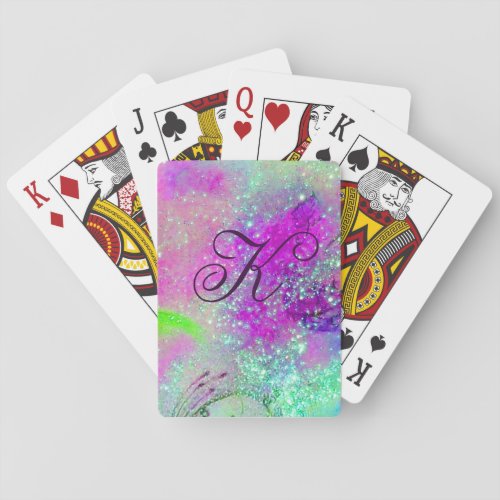 GARDEN OF THE LOST SHADOWS MONOGRAM POKER CARDS