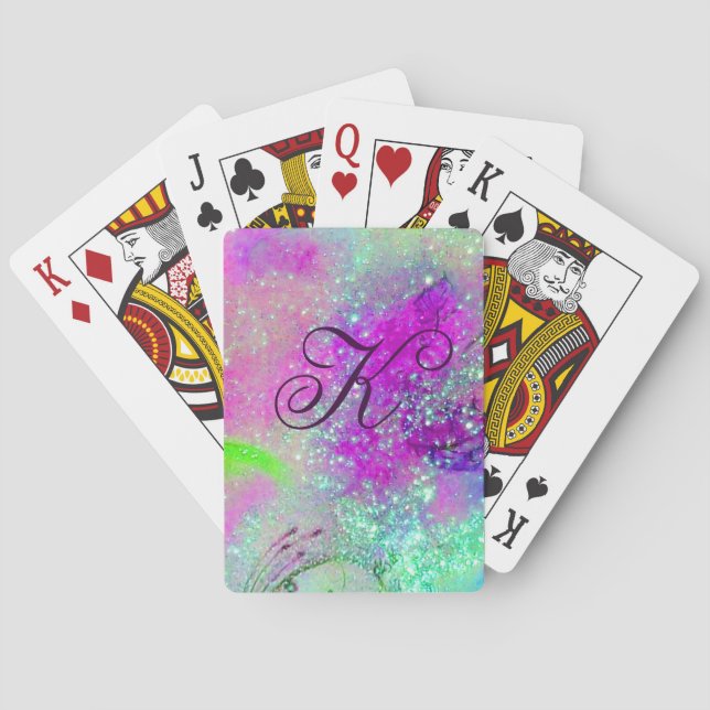 GARDEN OF THE LOST SHADOWS MONOGRAM POKER CARDS (Back)