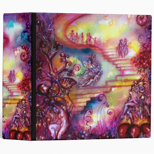 GARDEN OF THE LOST SHADOWS _MYSTIC STAIRS 3 RING BINDER