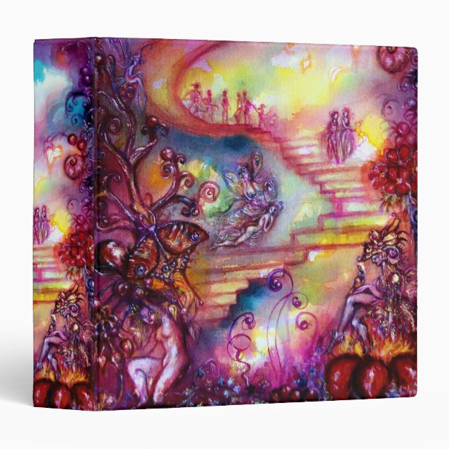 GARDEN OF THE LOST SHADOWS -MYSTIC STAIRS BINDER (Front/Spine)