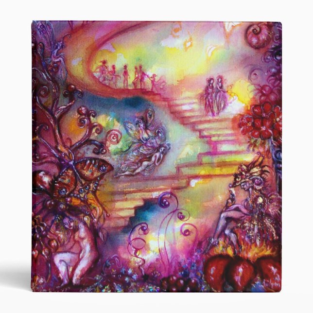 GARDEN OF THE LOST SHADOWS -MYSTIC STAIRS BINDER (Front)