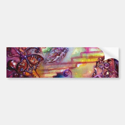 GARDEN OF THE LOST SHADOWS  MYSTIC STAIRS BUMPER STICKER