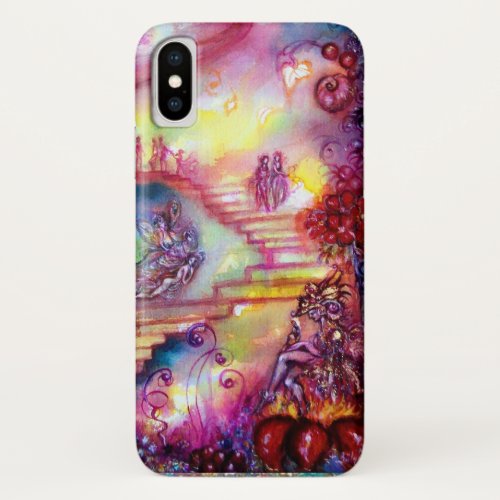 GARDEN OF THE LOST SHADOWS MYSTIC STAIRS iPhone X CASE