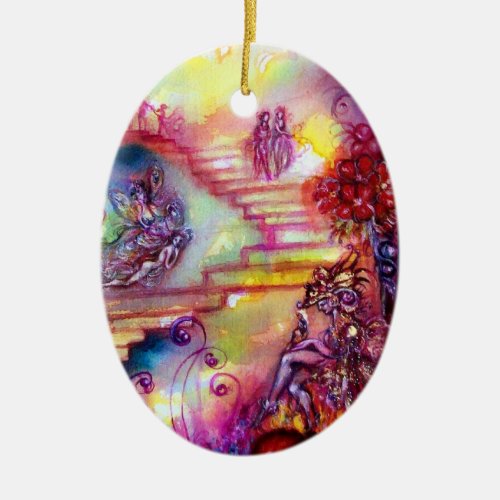 GARDEN OF THE LOST SHADOWS_ MYSTIC STAIRS CERAMIC ORNAMENT