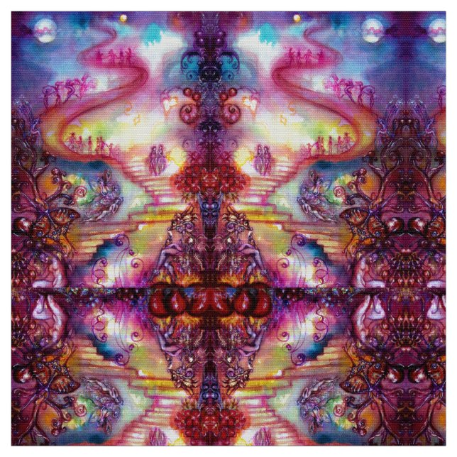 GARDEN OF THE LOST SHADOWS / MYSTIC STAIRS FABRIC (Swatch)