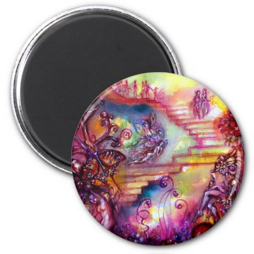 GARDEN OF THE LOST SHADOWS  MYSTIC STAIRS MAGNET