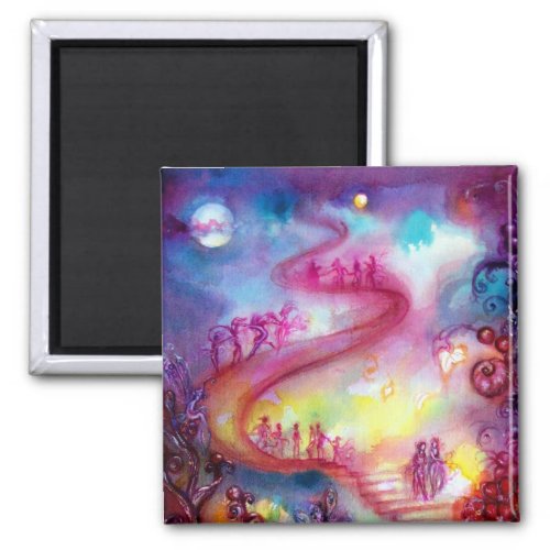 GARDEN OF THE LOST SHADOWS  MYSTIC STAIRS MAGNET