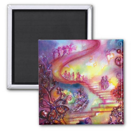 GARDEN OF THE LOST SHADOWS  MYSTIC STAIRS MAGNET