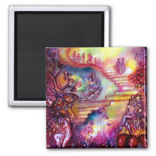 GARDEN OF THE LOST SHADOWS  MYSTIC STAIRS MAGNET