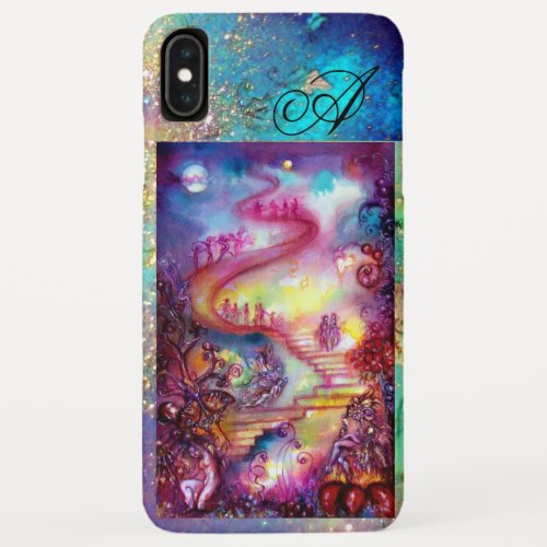 GARDEN OF THE LOST SHADOWS MYSTIC STAIRS MONOGRAM iPhone XS MAX CASE