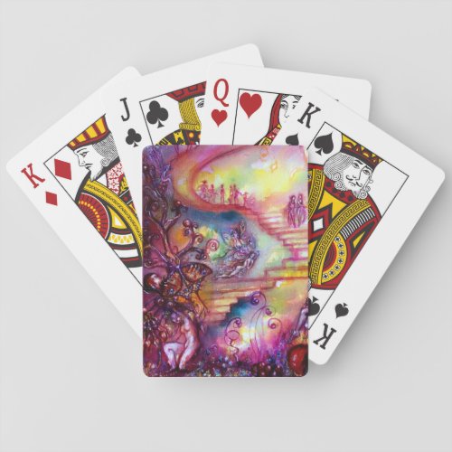 GARDEN OF THE LOST SHADOWS  MYSTIC STAIRS PLAYING CARDS