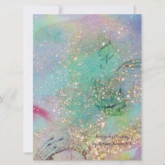 GARDEN OF THE LOST SHADOWS,MYSTIC STAIRS Teal Blue (Back)