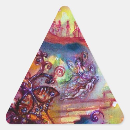 GARDEN OF THE LOST SHADOWS  MYSTIC STAIRS TRIANGLE STICKER