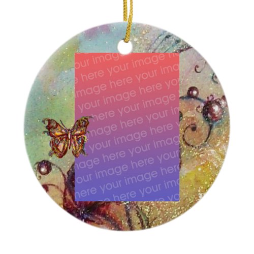 GARDEN OF THE LOST SHADOWS  Photo Template Ceramic Ornament