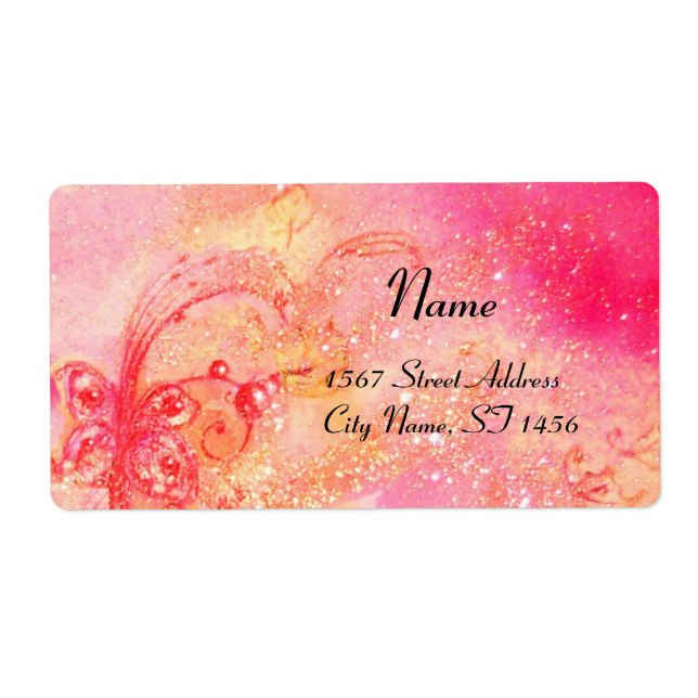 GARDEN OF THE LOST SHADOWS , pink Label (Front)