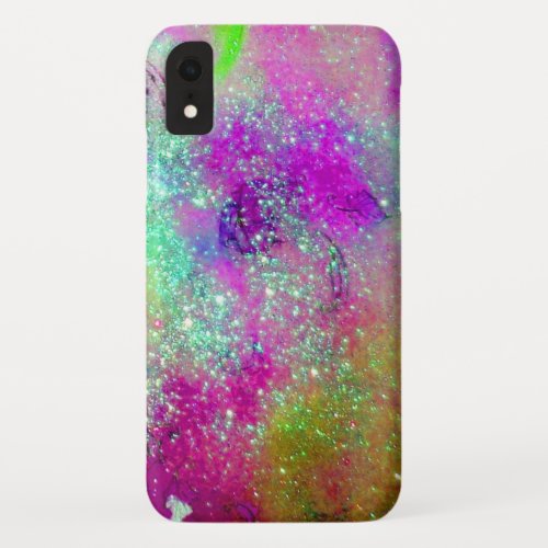 GARDEN OF THE LOST SHADOWS _pink purple violet iPhone XR Case