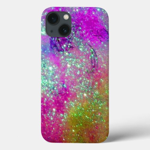 GARDEN OF THE LOST SHADOWS _pink purple violet iPhone 13 Case