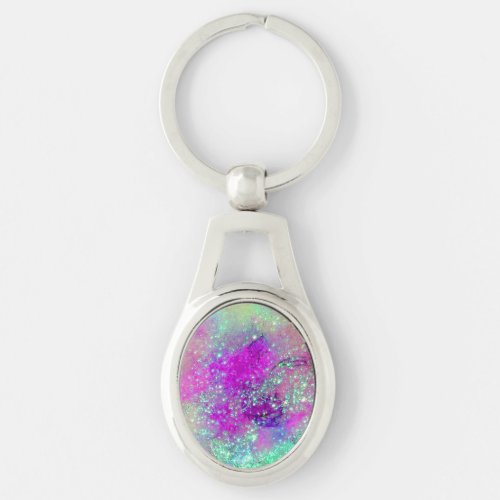 GARDEN OF THE LOST SHADOWS _pink purple violet Keychain