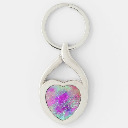 GARDEN OF THE LOST SHADOWS _pink purple violet Keychain