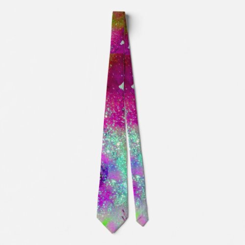 GARDEN OF THE LOST SHADOWS _pink purple violet Tie