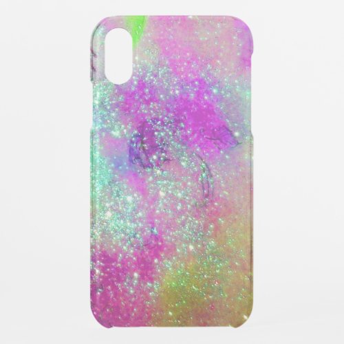GARDEN OF THE LOST SHADOWS _pink purple violet iPhone XR Case