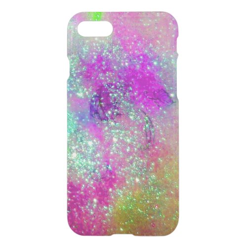 GARDEN OF THE LOST SHADOWS _pink purple violet iPhone SE87 Case