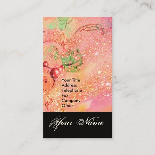 GARDEN OF THE LOST SHADOWS STAR DUST MONOGRAM 1 BUSINESS CARD