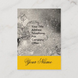 GARDEN OF THE LOST SHADOWS -STAR DUST MONOGRAM 2 BUSINESS CARD