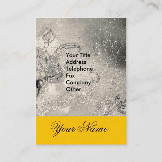 GARDEN OF THE LOST SHADOWS -STAR DUST MONOGRAM 2 BUSINESS CARD (Front)