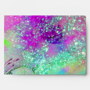 GARDEN OF THE LOST SHADOWS Teal Blue Green Purple Envelope