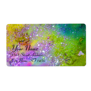 GARDEN OF THE LOST SHADOWS, violet green yellow Label