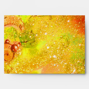 GARDEN OF THE LOST SHADOWS yellow red brown green Envelope