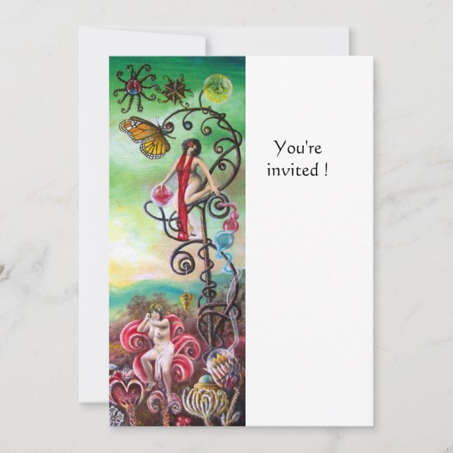 GARDEN OF THE MELISSA INVITATION (Front)