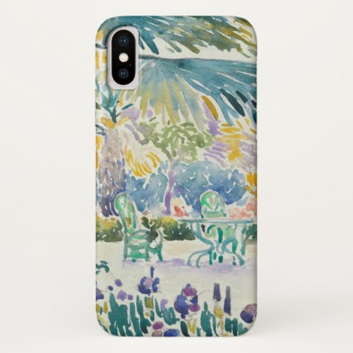Garden of the Painter at Saint Clair iPhone X Case