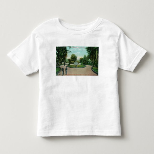 Garden of the Presidio View Toddler T-shirt (Front)
