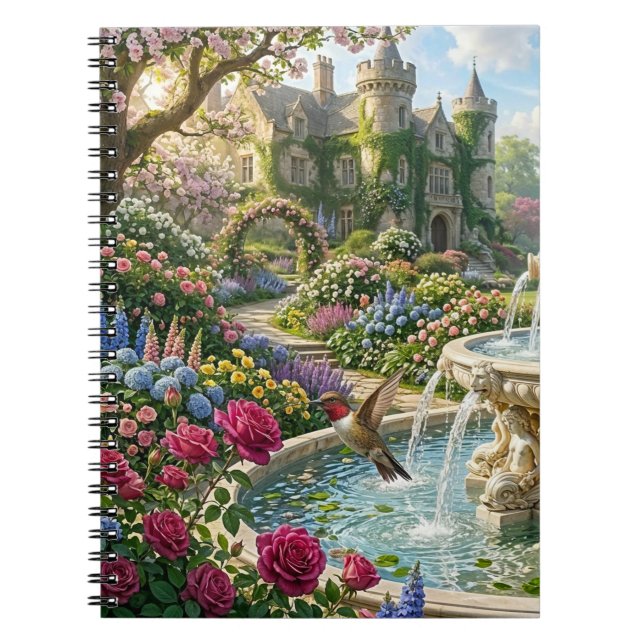 Garden of Undying Memories Notebook (2) (Front)