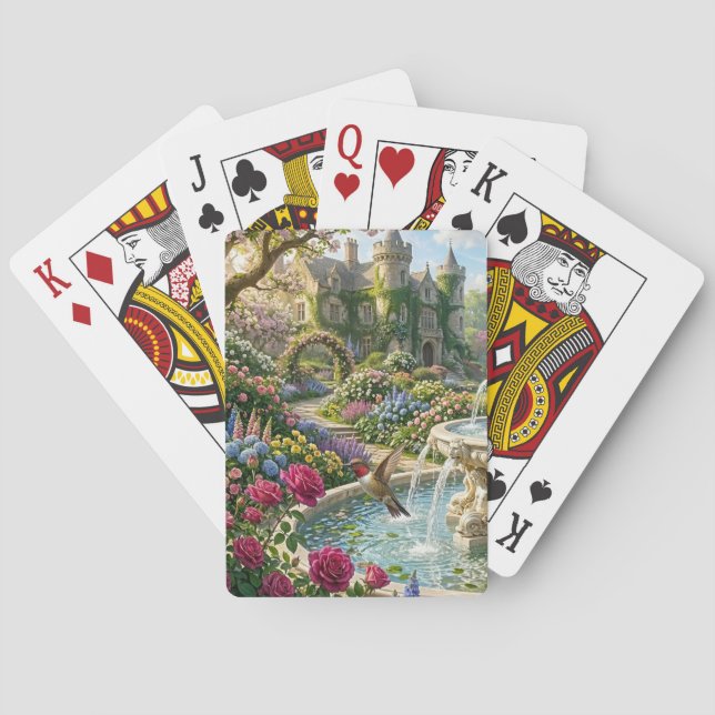 Garden of Undying Memories Playing Cards (2) (Back)