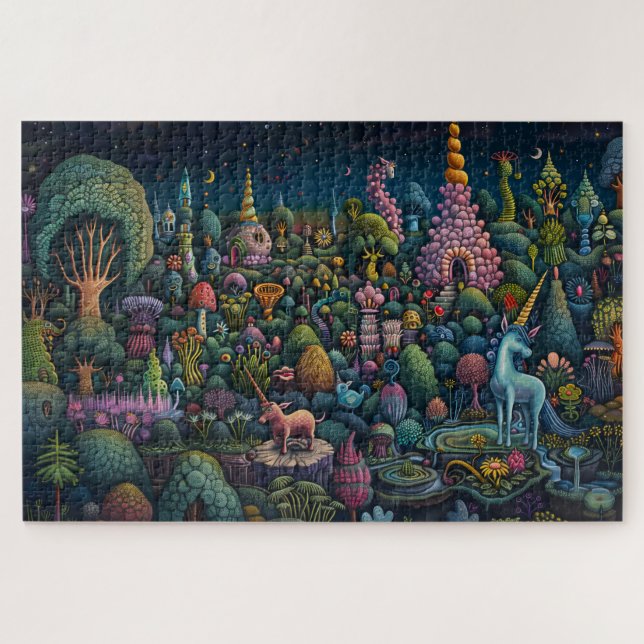 Garden of Unicorn Wonder Puzzle (Horizontal)