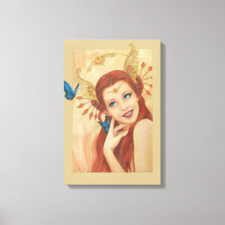 Garden of Winged Things Canvas Print