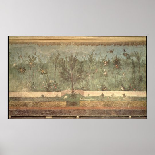 gardenscape second style wall paintings from the villa of livia