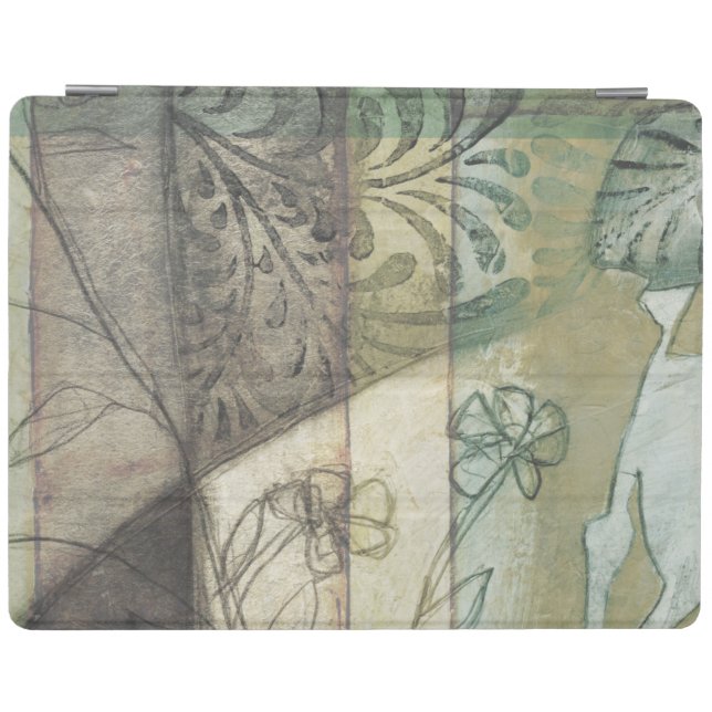 Garden Panel with Leaves, Flowers, and Grass iPad Smart Cover (Horizontal)