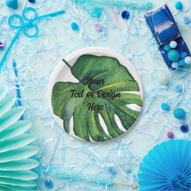 Garden Paper Plate (Party)